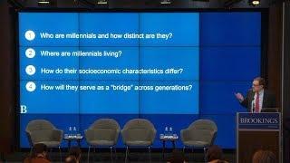 Bill Frey emphasizes the importance of millennials in closing generational gaps