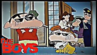 Shin Chan thug life moments in hindi Shin chan Sigma  moments in hindi #shinchan #theboys part 26