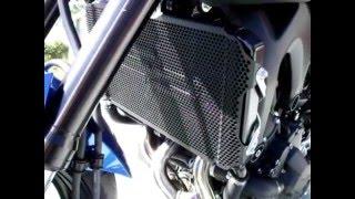 EVOTECH PERFORMANCE Radiator Guard Review for 2014 To 2016 Yamaha FZ-09 MT-09