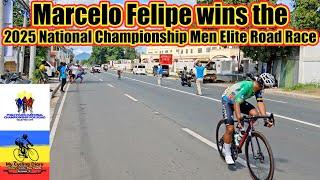 Marcelo Felipe wins the 2025 National Championship Men Elite Road Race | My Cycling Diary