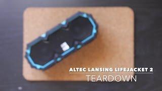 Altec Lansing Lifejacket 2 teardown - Part 1 (opening the case)