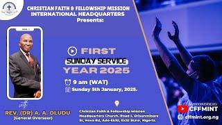 FIRST SUNDAY SERVICE YEAR 2025 | Sunday 5th Jan., 2025 | CFFMINT