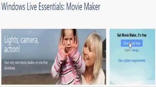 How to Install Windows Live Movie Maker in Windows 7