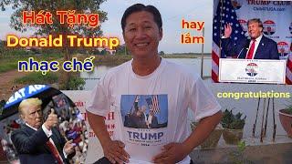 nhạc chế hát tặng donald trump 2024 hay quá chúc mừng ông #donaldtrump