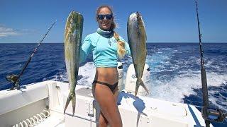 Florida Keys Offshore Mahi / Dolphin Fishing GoPro Video