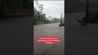 ¡Inundada la capital tras las fuertes lluvias! Más información en tunota.com