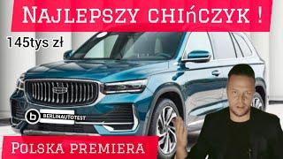 Geely Monjaro 2.0 benzyna 235KM 350Nm najlepszy Chiński SUV dostępny w Polsce.