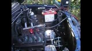 solenoid electromagnetic engine in a car