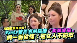 婆媳互動攏係假? Mandy被抓包對張蘭「瞬間變臉」 網一看秒懂：這女人不簡單