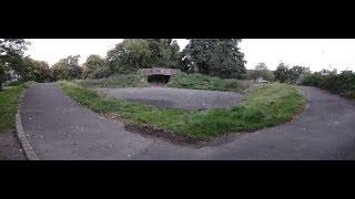 Der älteste Skatepark (skaterbahn) Oberhausens