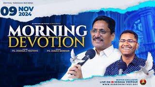 Retelecast || Morning Devotion || Pr. Joshua J. Yestove || 09-Nov-2024 || Rabboni Media