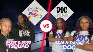 Boss & Sassy (Tsquad) vs Asja & Danae (Doc) I FOLLOW @TOMMYTHECLOWN ON INSTAGRAM ​