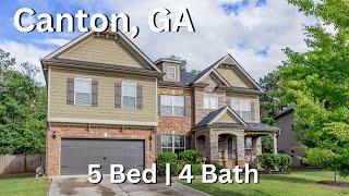 Newer Construction | Large Level Backyard | Canton, Georgia