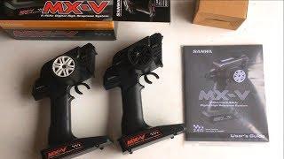 New RC Arrivals! UNBOXiNG the Sanwa Airtronics MX-V and RX-37W 2.4 GHz Entry-Level Radio-set