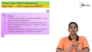 Video Compression Standards MPEG2 | Digital Communication | TV and Video Engineering