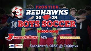 Frontier Regional Boys Soccer vs Pathfinder - Senior Night