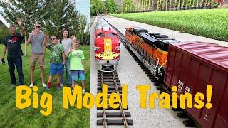 The Neighbor Kids Run My Big Model Trains