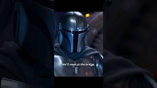 Meet at the bridge. #starwars #themandalorian #movie