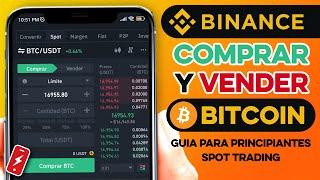 ¿CÓMO HACER TRADING desde TELÉFONO?  BINANCE para PRINCIPIANTES #3 | Tutorial de comercio Spot