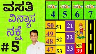 Residential Layout Map | ವಸತಿ ವಿನ್ಯಾಸ ನಕ್ಷೆ | Layout Plan | Karnataka | Vishnu Murki