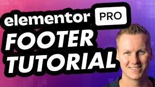 Create a Footer In Elementor Pro