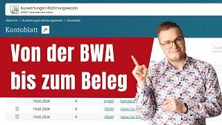 Auswertungen bereitstellen & aktualisieren in DATEV Unternehmen online