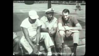 Rocky Marciano & Archie Moore - In Training 1955 (16mm film transfer)