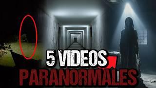 5 VIDEOS PARANORMALES | 100% VIDEOS DE TERROR | SCARY VIDEOS 2025