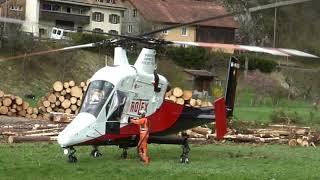 Helikopter Holztransport