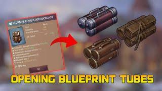 OPENING 100+ BLUEPRINT TUBES | Westland Survival