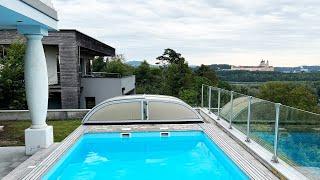 Topmoderner Landsitz nebst Pool mit Blick auf Stift Melk!