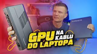 Zewnętrzna karta graficzna do laptopa?! Przyśpiesz swój gaming!🫡 [Minisforum MGA1]