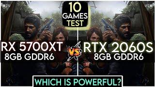 RX 5700 xt Vs RTX 2060 super | Test In 10 Games | Which Is Powerful?