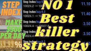 How to make $300 daily with the best step index killer strategy!How to trade step index successfuly