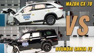 Santa Fe vs CX-70 – Crash Test | Which SUV is SAFER?!