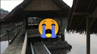 Review RUMAH MAKAN SAUNG BABEH | Suasana pedesaan di Tangsel