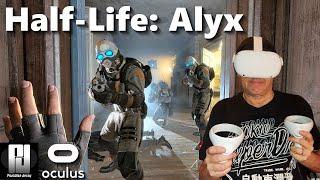 Can you play HALF-LIFE: ALYX on QUEST 2 wireless? // Streaming from my PC to my Quest 2!