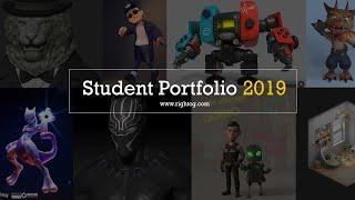 เริ่มจากด้วยความชอบ พัฒนา....ด้วยตนเอง ไปให้ไกล...ถึงดวงดาว มาชม Student Portfolio 2019 ของ RightCG