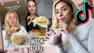 Ich teste die gehyptesten TIKTOK REZEPTE und lieb's.