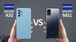 Samsung Galaxy A32 Vs Samsung Galaxy M51