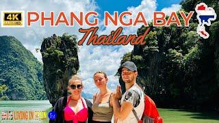 Phang Nga Bay James Bond Island and Muslim fishing village Thailand