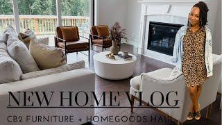 *NEW* HOUSE VLOG: CB2 FURNITURE + HOMEGOODS HAUL + HOME UPDATES | JENNY JACKS