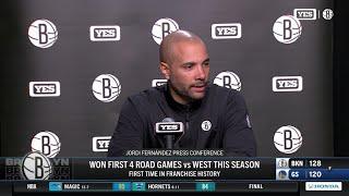 Jordi Fernández breaks down win over Warriors