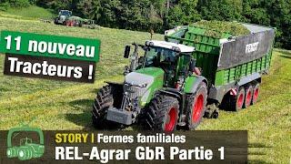 REL Agrar GbR Partie 1 : Travaux et machines agricoles | Fourrage vert | Fendt tracteurs