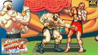 Hyper Street Fighter II - Zangief (CE) (Arcade / 2003) 4K 60FPS