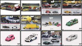 New Hot Wheels Team Transport Set, Premium Diorama Boxset, Mini GT Pre Order Announcement