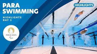  Para Swimming | Highlights | Day 2 | Paris 2024 Paralympic Games