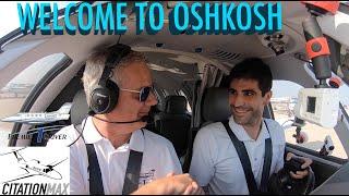 Birdstrike & OshKosh IFR Arrival with Premier1Driver & Backseat Brian