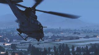 Прикрытие ночной атаки — UH-1Y — ArmA 3 — Серьёзные Игры на Тушино