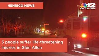 3 people shot at Glen Allen apartment complex